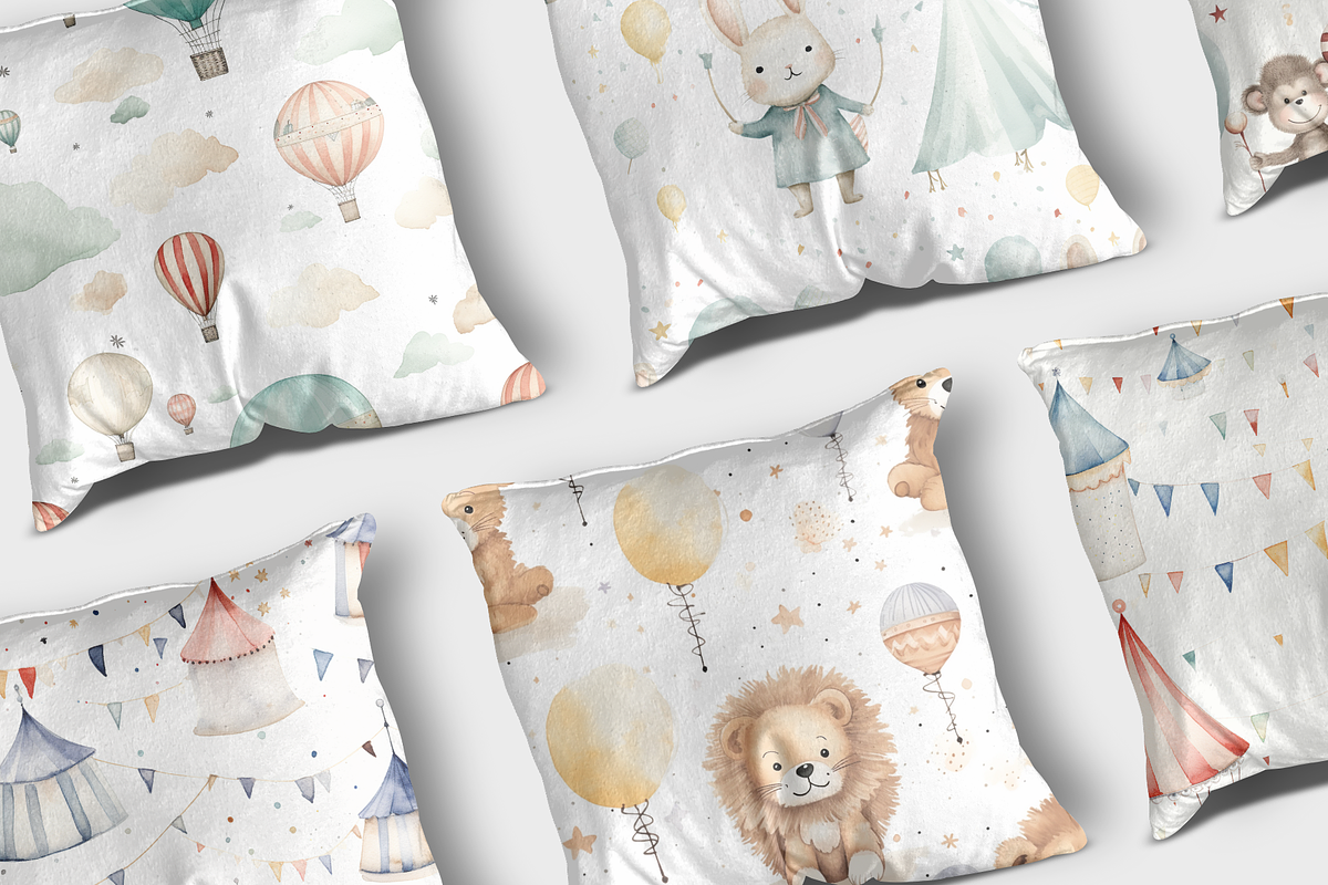 Kids Seamless nursery Patterns, a Pattern Graphic by Sian Elizabeth Designs (Photo 3 of 5)