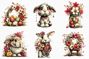 Farmhouse Easter Decor Clipart, an Illustration by Craft Nest (Thumbnail 3 of 11)