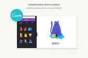 Zodiac Cats, an Animal Illustration by Irina Ostapenko (Thumbnail 7 of 8)