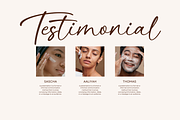 Handgone a handwritten font, a Handwritten Font by Basnistudio (Thumbnail 6 of 16)