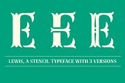Lewis family, a Font by Thierry Fétiveau (Thumbnail 1 of 5)