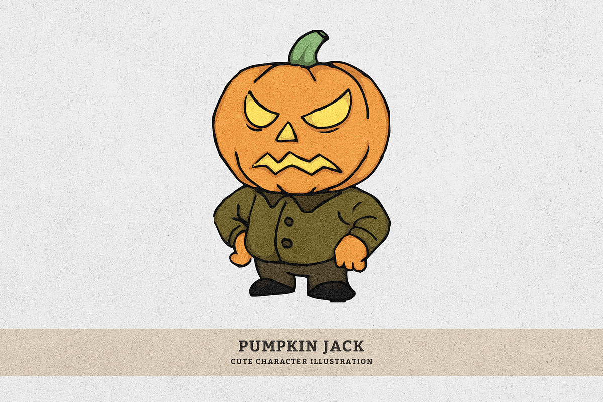 Cute Spooky Character Collection, an Illustration by MEANDSTUDIO (Photo 11 of 11)