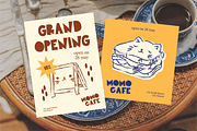 Hand Drawn Cats Cafe Edition, a Food Illustration by HunEyy (Thumbnail 7 of 8)