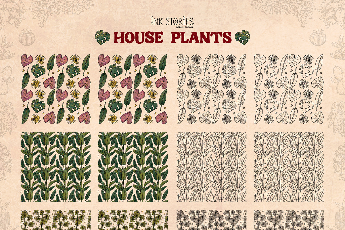 House Plants, an Object Illustration by Ink Stories (Photo 22 of 23)