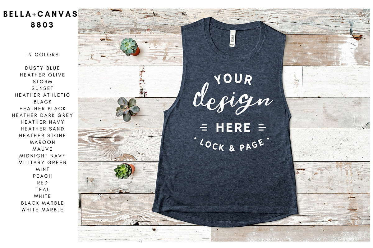 Mockup Bundle Bella Canvas T-Shirt, a Household Mockup by lock and page (Photo 7 of 45)