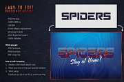 Spiders Text Effect, a Layer Style Add-On by Andrew Skoch Design (Thumbnail 2 of 2)