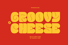 GF Cheese - Bold Funky Font