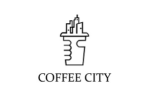 Coffee City Logo, a Branding & Logo Template by Northfrom
