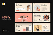 Beauty Pitch Deck Presentation, a Presentation Template by KreateTribe (Thumbnail 5 of 5)