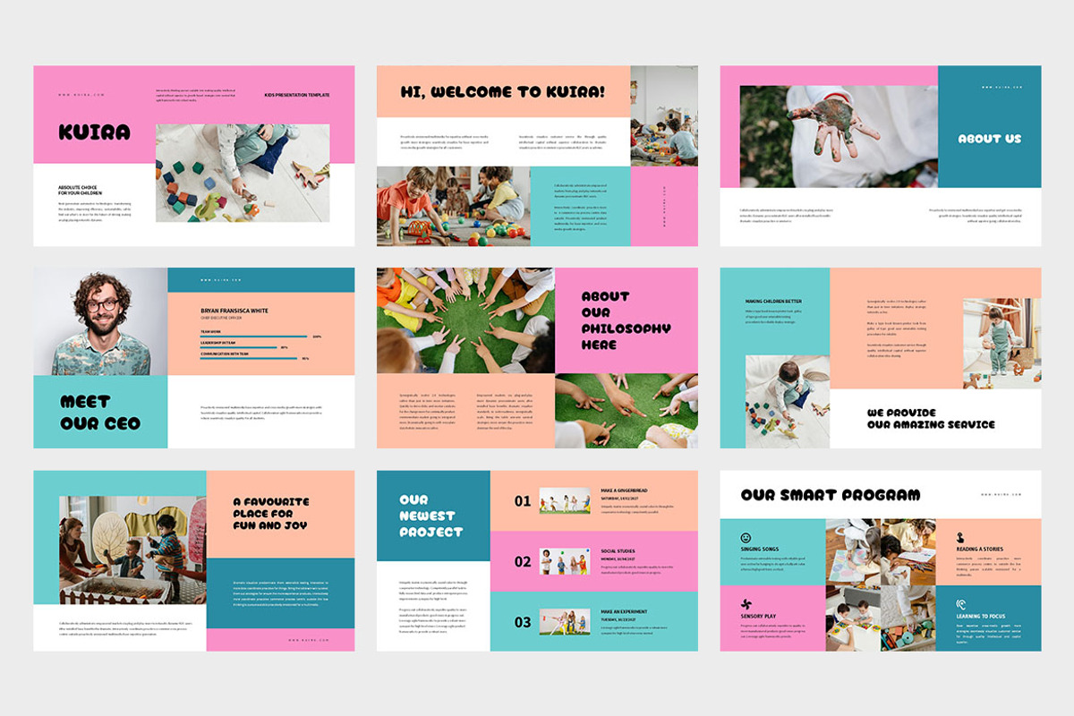 Kuira : Kids Powerpoint, a Presentation Template by Punkl Camp (Photo 2 of 9)