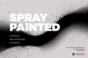 Spray Painted Overlays - Backgrounds, a Background Graphic by Youandigraphics (Thumbnail 1 of 10)