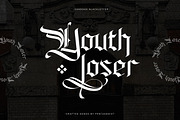 Sandoge | Blackletter Font, a Blackletter Font by Pentagonistudio (Thumbnail 7 of 10)