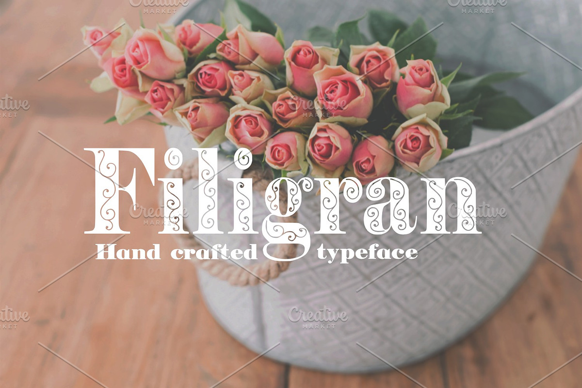 Filigran Decorative Font