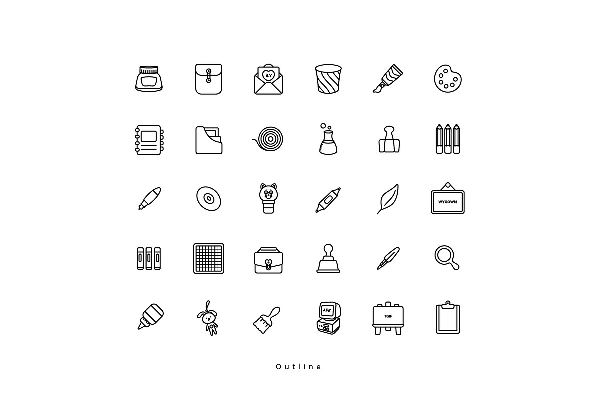 30 Icons - Stationery Part 2, an Icon by Victoruler (Photo 2 of 5)
