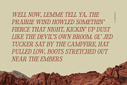 CS Amadeus – Tuscan Font, a Serif Font by Craft Supply Co. (Thumbnail 4 of 8)