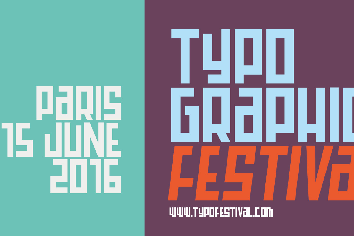Mediafont, a Sans Serif Font by La Boite Graphique (Photo 4 of 6)