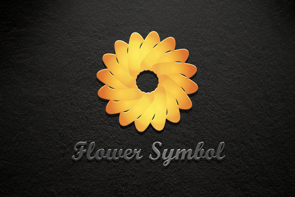 Flower symbal Logo, a Branding & Logo Template by BdThemes (Photo 2 of 3)