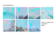 Holographic Glitch Abstract Textures, a Texture Graphic by Marie T (Thumbnail 3 of 8)