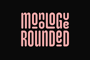 Monologue Rounded, a Sans Serif Font by Halfmoon Type (Thumbnail 1 of 9)