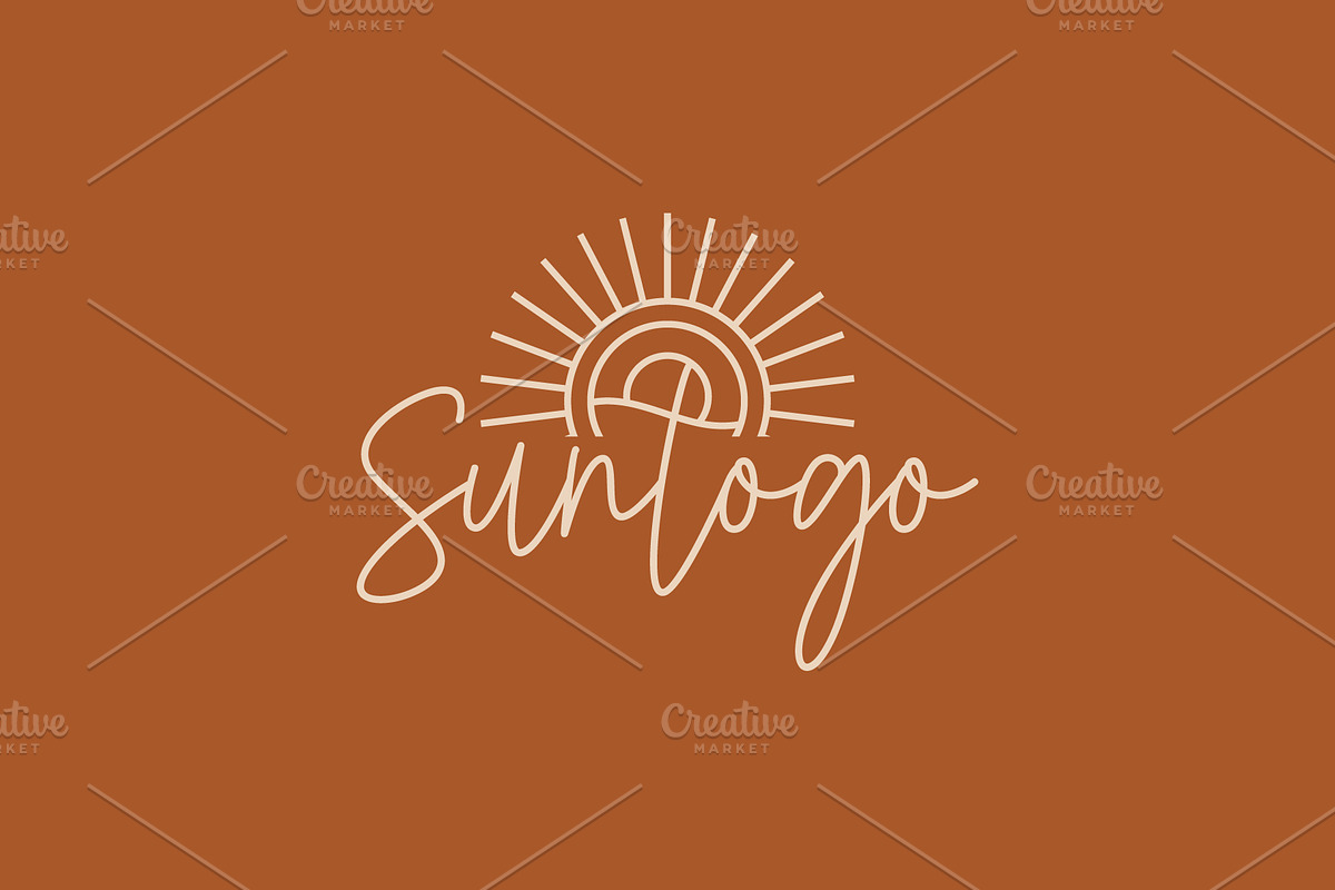 sun logo vector icon illustration, a Branding & Logo Template by Dyn Studio