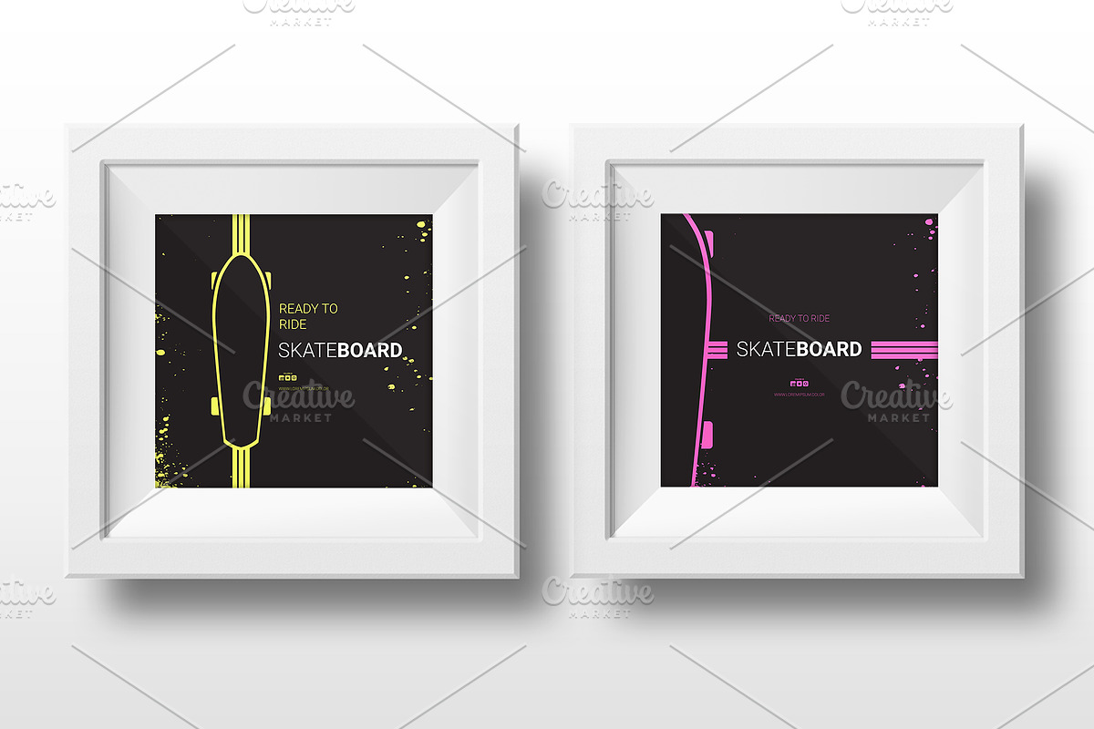 Skateboard banners., a Social Media Template by Leo Edition (Photo 4 of 4)