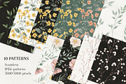 Wild Flowers Watercolor Wedding Set, an Invitation Template by Garden in frame (Thumbnail 4 of 5)