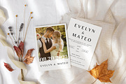 Wedding Invitation Card with Photo, an Invitation Template by LucaTheme (Thumbnail 2 of 6)