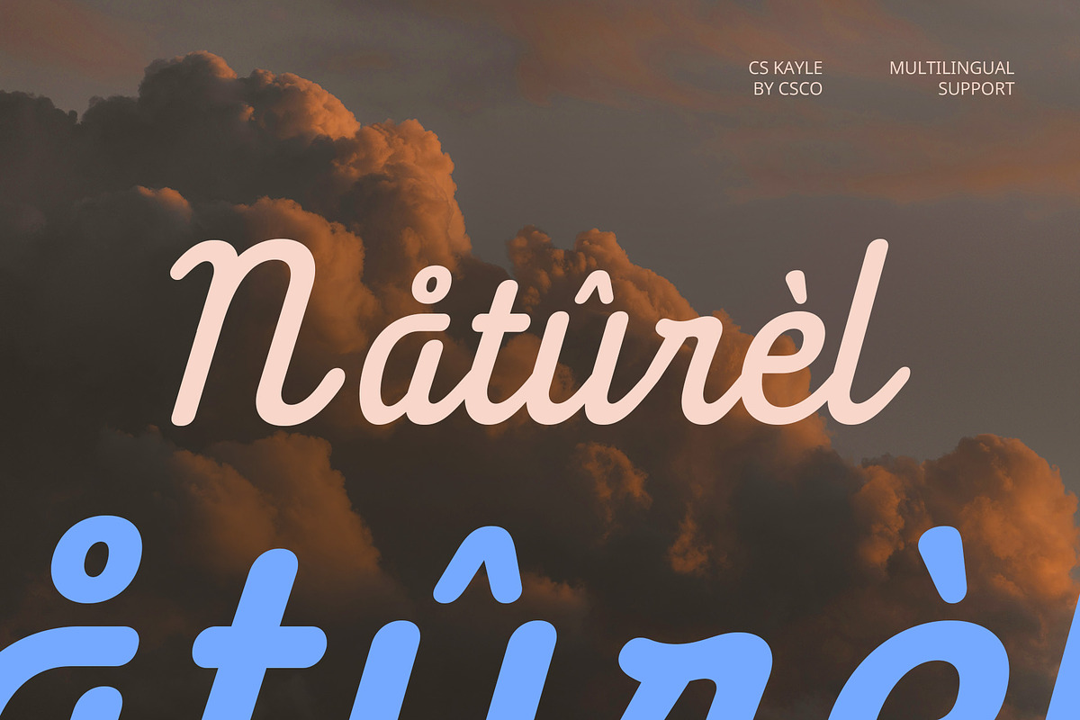 CS Kaylie – Script Font, a Script Font by Craft Supply Co. (Photo 4 of 8)
