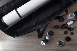 Telescope and telescope parts with its carrying bag ready for ex, a Sports & Recreation Photo by Davizro's Market