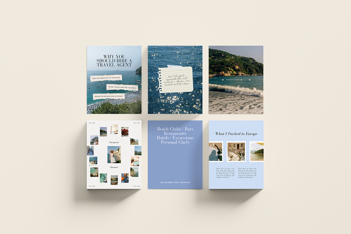 Travel Agent Social Media Kit preview 8