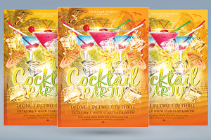 Cocktail Party Flyer