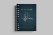Notebook Mockup Notebook, a Books & Magazine Mockup by seramoe (Thumbnail 5 of 5)