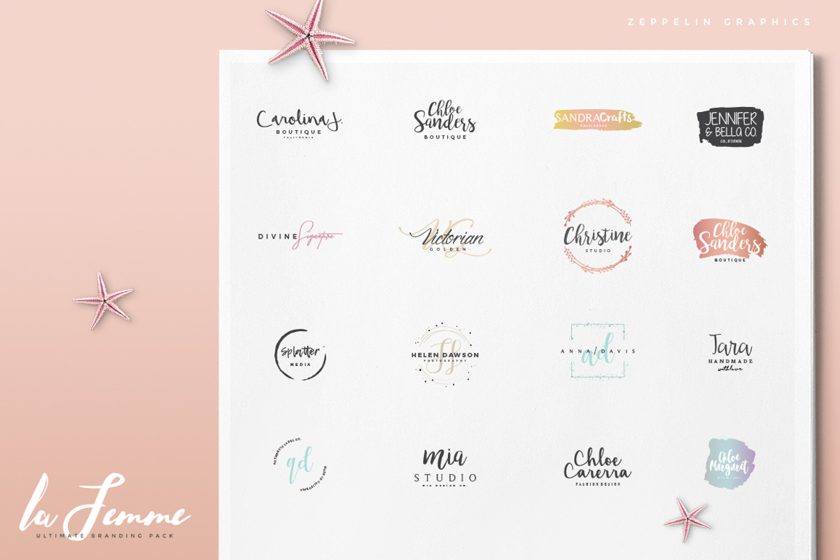 1500 Logos Bundle Collection, a Branding & Logo Template by Graphicdome (Photo 145 of 185)