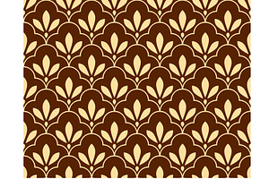 Flower geometric pattern., a Pattern Graphic by RODINA