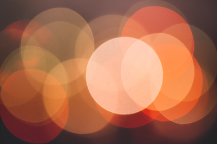 Beautiful Christmas Bokeh, an Abstract Photo by David Khelashvili