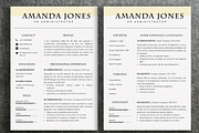 Resume Template | Amanda, a Resume Template by ResumeWorkshop (Thumbnail 4 of 10)