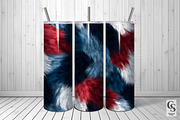 Patriotic Red Blue Animal Fur Paper, a Pattern Graphic by Creative Store (Thumbnail 5 of 5)