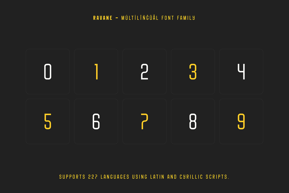 Ravane Font Family - 22 Fonts, a Font by alpercakici (Photo 6 of 15)