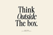Oakland, a Serif Font by InkwellTypeCo (Thumbnail 10 of 10)