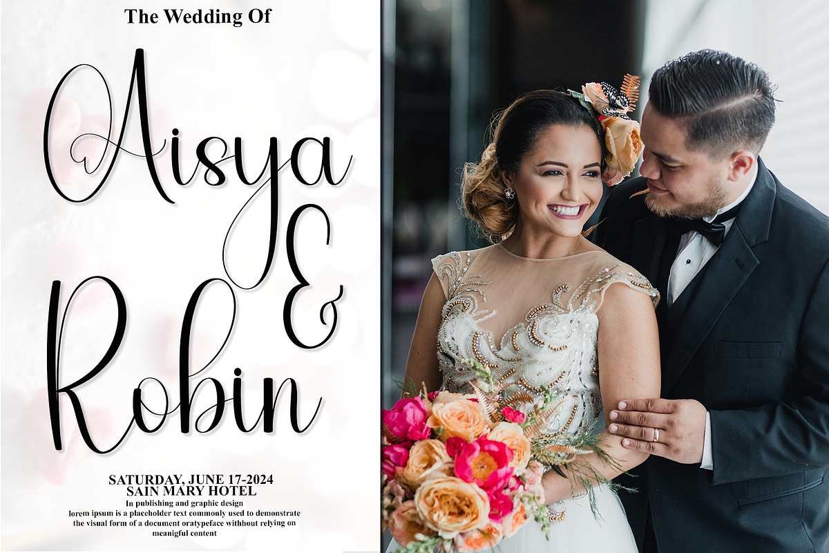 MandalikaSignature, a Script Font by FreshTypeINK (Photo 5 of 7)