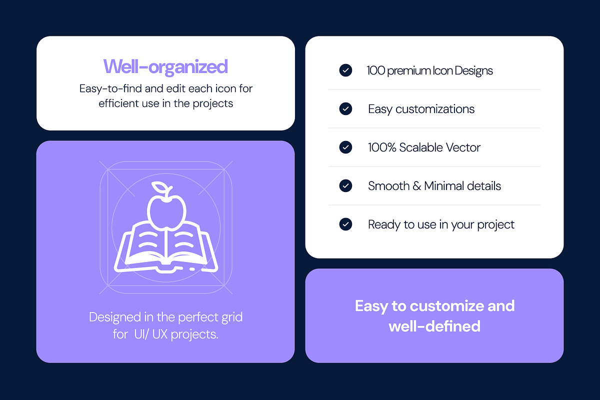 School Education Icons Set, a Solid Icon by Vectors Market (Photo 2 of 8)