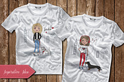 London Collection, a Graphic by Alina Tsesarskaya (Thumbnail 2 of 5)