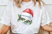 Christmas Sport Balls PNG Sublimatio, an Illustration by CraftArtStudio (Thumbnail 4 of 6)