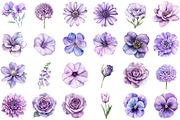 Purple Flowers Png - Light Purple Fl, an Illustration by Sublimation Artist (Thumbnail 2 of 6)