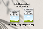 Vintage Newspaper Template, a Magazine Template by ZoloDesignHub (Thumbnail 3 of 9)