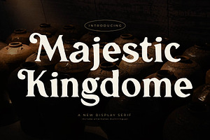 Majestic Kingdome New Display Serif