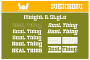 Real thing font, a Font by weknow (Thumbnail 7 of 8)