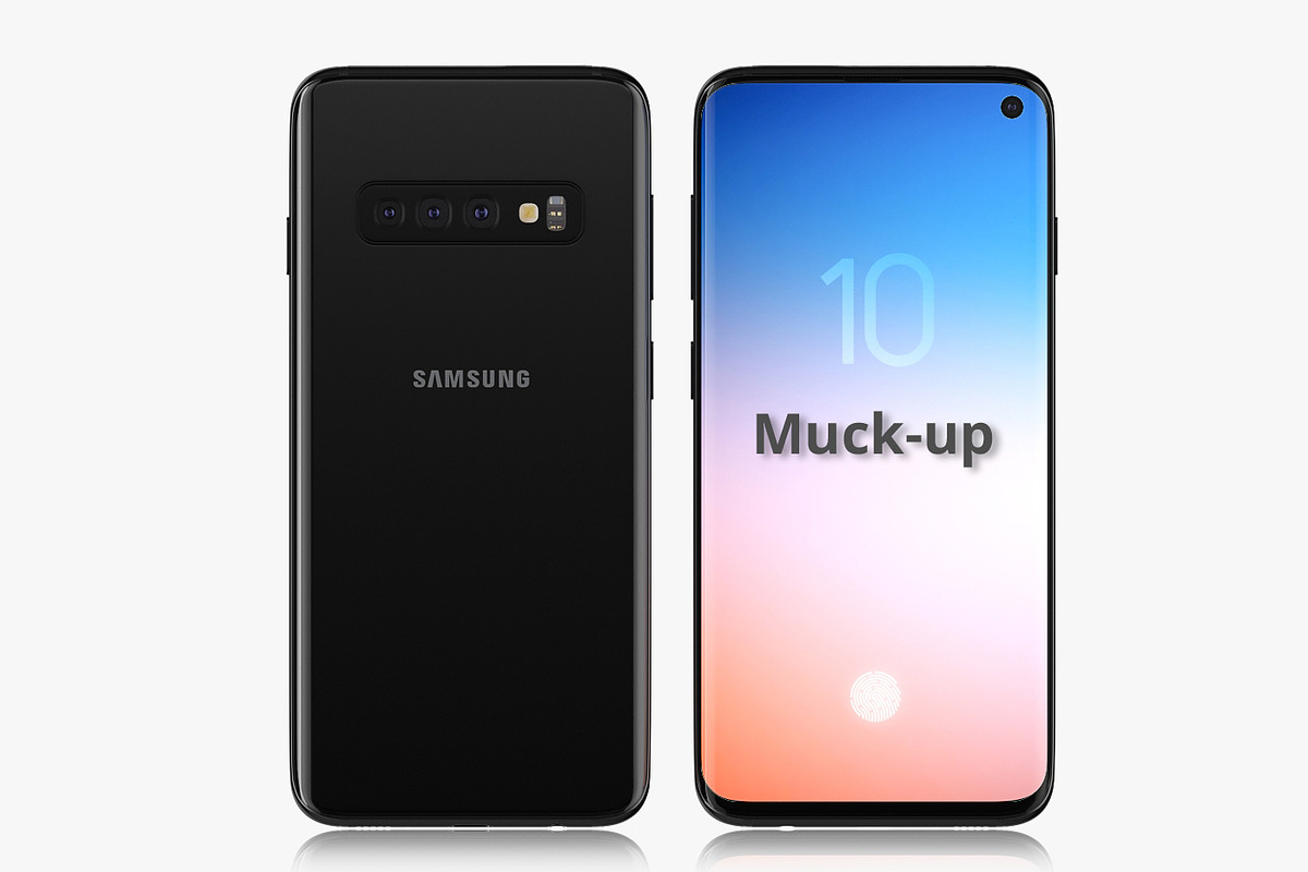 Samsung galaxy s10 Muck-up, an iPad Mockup by Proshanta Sarker (Photo 3 of 10)