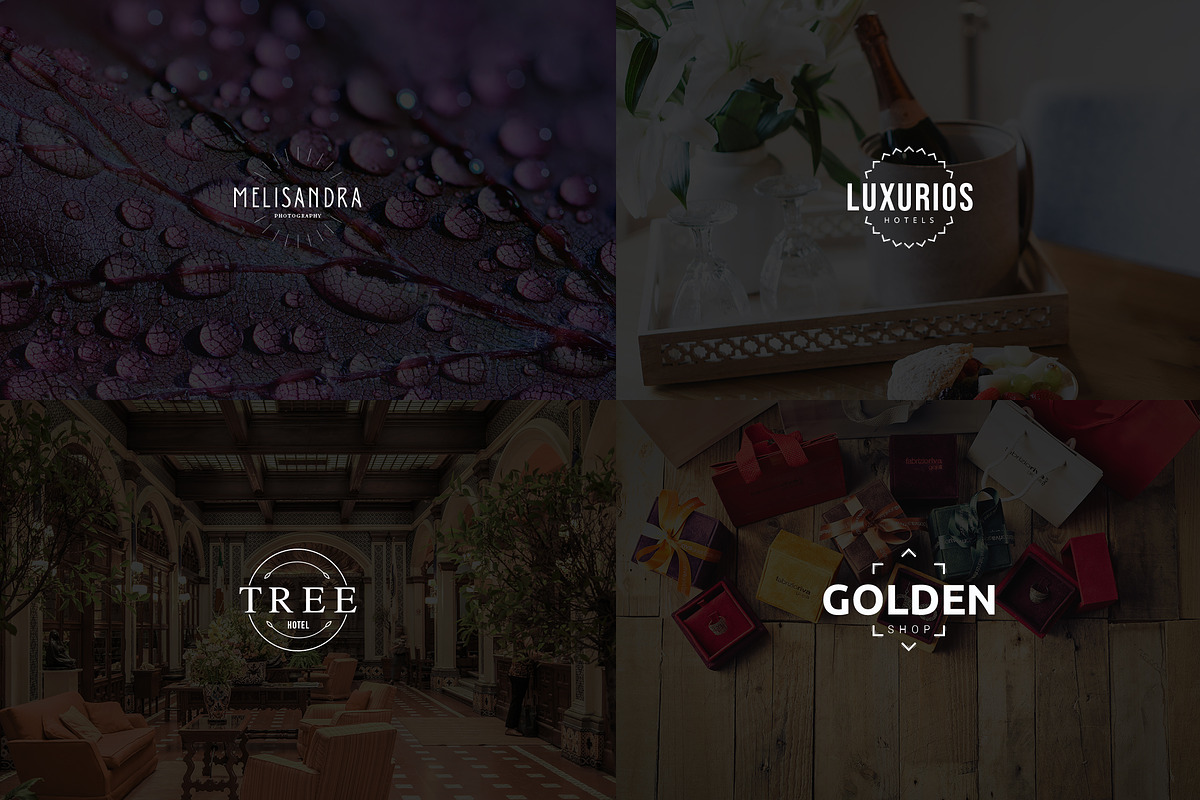 Minimal Badges | 30 Logo Templates, a Branding & Logo Template by VP Fonts (Photo 4 of 17)