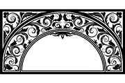 Vintage Ornamental Arch Frame Vector, a Decorative Illustration by Designer_Momina (Thumbnail 16 of 21)